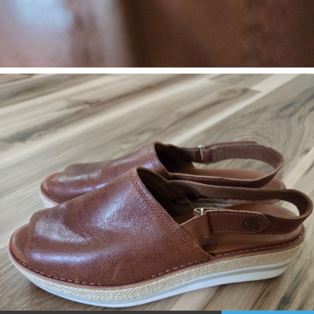 Timberland Sensorflex sandal’s Sz 7m Brown color - Picture 2 of 11
